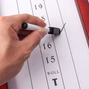 Dry-Erase Dart Scoreboard for Dart Board Cricket and 01 Dart Games (Dry-Erase Scoreboard) - Three-Wins Imports, LLC