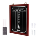 Chalk Dart Scoreboard for Dart Board Cricket & 01 Dart Games (Large)