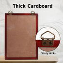 Chalk Dart Scoreboard for Dart Board Cricket & 01 Dart Games (Large)