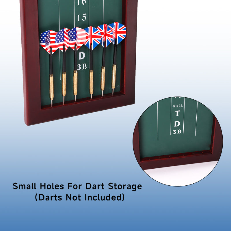 Chalk Dart Scoreboard for Dart Board Cricket & 01 Dart Games (Chalk Scoreboard)