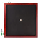 Dart Backboard Wall Protector for Dart Board Surround (Black/Brown)