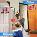 Over-The-Door Pro Basketball Hoop Set with Basketball & Pump (USA Flag)