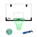 Over-The-Door Pro Basketball Hoop Set with Basketball & Pump (Glow in the Dark)
