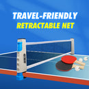 Adjustable Retractable Ping Pong Net & Post for Any Tables (4 Colors) - Three-Wins Imports, LLC