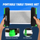 Adjustable Retractable Ping Pong Net & Post for Any Tables (4 Colors) - Three-Wins Imports, LLC