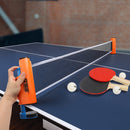 Adjustable Retractable Ping Pong Net & Post for Any Tables (4 Colors) - Three-Wins Imports, LLC