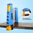 Complete Ping Pong Game Set with Retractable Ping Pong Net & Post, 2 Paddles & 3 Ping Pong Balls (4 Colors)