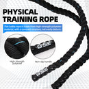 1.5"/2" Blue Battle Rope, Workout Battle Ropes (30ft/40ft/50ft)
