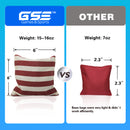 Set of 8 Weather Resistant Cornhole Bean Bags (6 Styles)