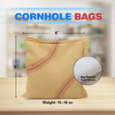 Set of 8 Weather Resistant Cornhole Bean Bags (6 Styles)