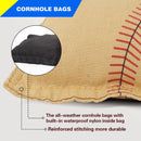 Set of 8 Weather Resistant Cornhole Bean Bags (6 Styles)