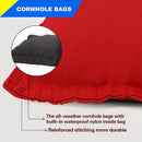 Set of 8 Weather Resistant Cornhole Bean Bags (6 Styles)