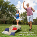 Set of 8 Weather Resistant Cornhole Bean Bags (6 Styles)