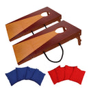 2'x1' Wooden Portable Cornhole Toss Games Set - Three-Wins Imports, LLC