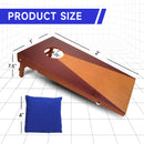 2'x1' Wooden Portable Cornhole Toss Games Set - Three-Wins Imports, LLC