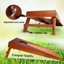 2'x1' Wooden Portable Cornhole Toss Games Set - Three-Wins Imports, LLC