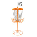 24-Chain Disc Golf Targets Basket, Metal Flying Disc Golf Practice Basket(Professional-4 Colors)