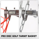 24-Chain Disc Golf Targets Basket, Professional Golf Practice Basket (4 Colors)