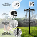 24-Chain Portable Disc Golf Targets Basket, Deluxe Disc Golf Practice Basket (4 Colors) - Three-Wins Imports, LLC