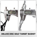 24-Chain Portable Disc Golf Targets Basket, Deluxe Disc Golf Practice Basket (4 Colors) - Three-Wins Imports, LLC