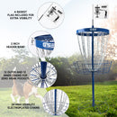 24-Chain Portable Disc Golf Targets Basket, Deluxe Disc Golf Practice Basket (4 Colors) - Three-Wins Imports, LLC