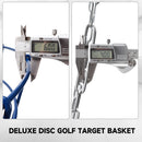 24-Chain Portable Disc Golf Targets Basket, Deluxe Disc Golf Practice Basket (4 Colors) - Three-Wins Imports, LLC