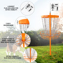 24-Chain Portable Disc Golf Targets Basket, Deluxe Disc Golf Practice Basket (4 Colors) - Three-Wins Imports, LLC