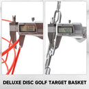 24-Chain Portable Disc Golf Targets Basket, Deluxe Disc Golf Practice Basket (4 Colors) - Three-Wins Imports, LLC