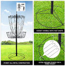 12-Chain Disc Golf Targets Basket, Portable Disc Golf Practice Basket (4 Colors) - Three-Wins Imports, LLC
