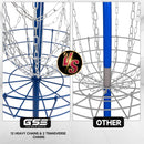12-Chain Disc Golf Targets Basket, Portable Disc Golf Practice Basket (4 Colors) - Three-Wins Imports, LLC