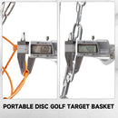 12-Chain Disc Golf Targets Basket, Portable Disc Golf Practice Basket (4 Colors) - Three-Wins Imports, LLC