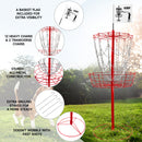 12-Chain Disc Golf Targets Basket, Portable Disc Golf Practice Basket (4 Colors) - Three-Wins Imports, LLC