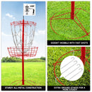 12-Chain Disc Golf Targets Basket, Portable Disc Golf Practice Basket (4 Colors) - Three-Wins Imports, LLC