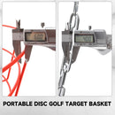 12-Chain Disc Golf Targets Basket, Portable Disc Golf Practice Basket (4 Colors) - Three-Wins Imports, LLC
