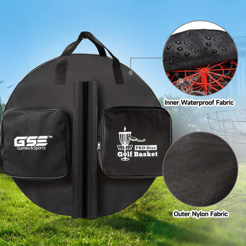 Disc Golf Basket Carrying Bag, Golf Frisbee Basket Transit Bags