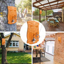 Wall Mount Ring Toss Hook Game, Hook and Ring Toss Game (Tiki Face)