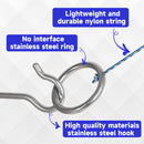 Stainless Steel Hook and Ring Swing DIY Kit for Indoor and Outdoor Game