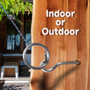 Stainless Steel Hook and Ring Swing DIY Kit for Indoor and Outdoor Game