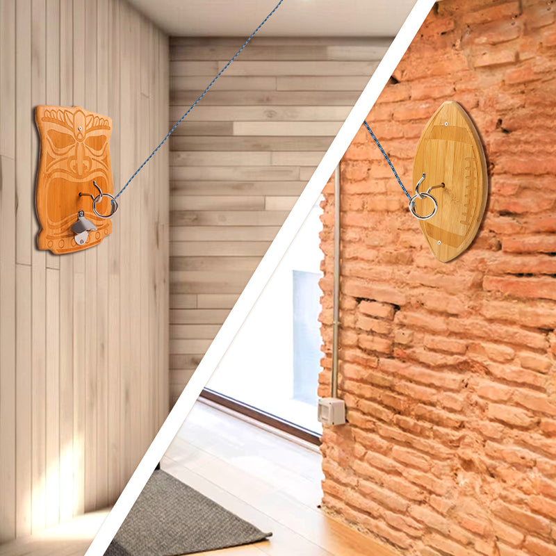 Stainless Steel Hook and Ring Swing DIY Kit for Indoor and Outdoor Game