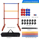 Solid Wood Ladder Ball Toss Game Set with Ladder Ball Bolas