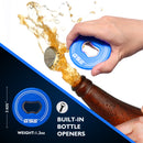 Red/Blue Set of 8 Replacement Washers with Bottle Opener for Lawn Game