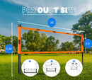 20' x 2.5' Portable Professional Nylon Badminton Set