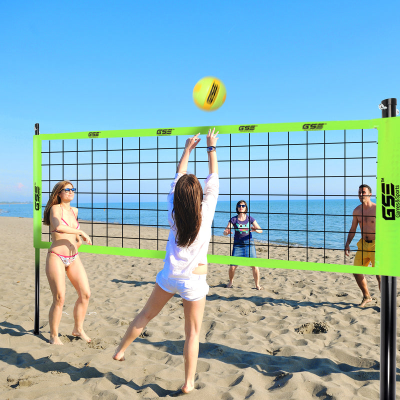 3' x 32' Professional Volleyball Net Set