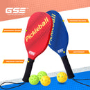 Pickleball Paddle Set with 2 Pickleball Rackets and 4 Pickleball Balls
