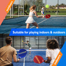 Pickleball Paddle Set with 4 Pickleball Rackets and 6 Pickleball Balls