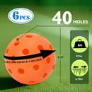 Pickleball Complete Set with Net, 4 Hardwood Pickleball Paddles, 4 Pickleball Balls and Carrying Bag