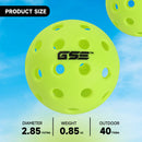 12-Pack Outdoor Pickleball Balls
