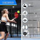 12-Pack Plastic Practice Baseballs, Training Baseballs (5 Colors)