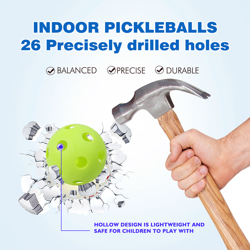 12-Pack Plastic Practice Baseballs, Training Baseballs for All Skill Levels. - 5 Colors