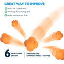 Set of 3 Reaction Bounce Ball, Field Training Ball, Agility Trainer for Baseball